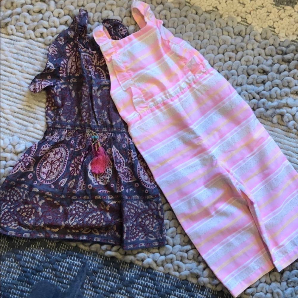 Romper and dress